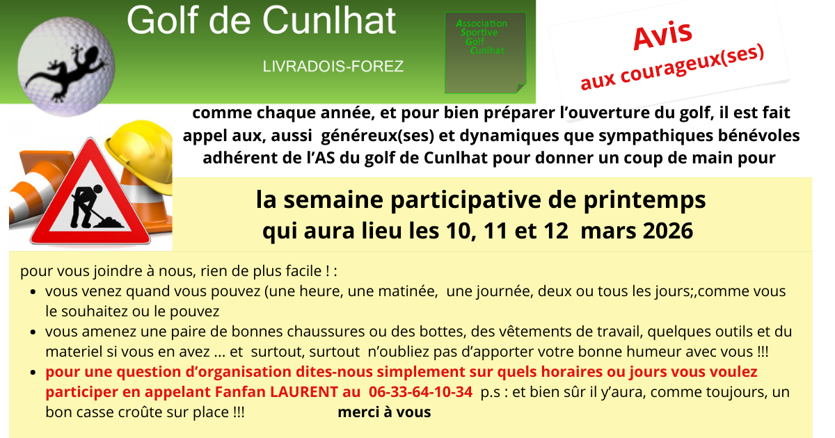 semaine participative de printemps